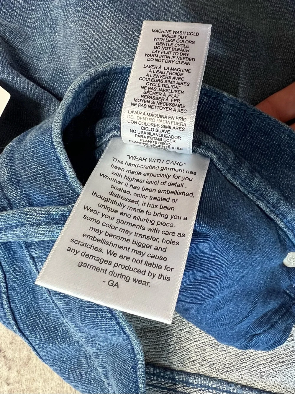 Jeanius Good '90s Shorts in Indigo900